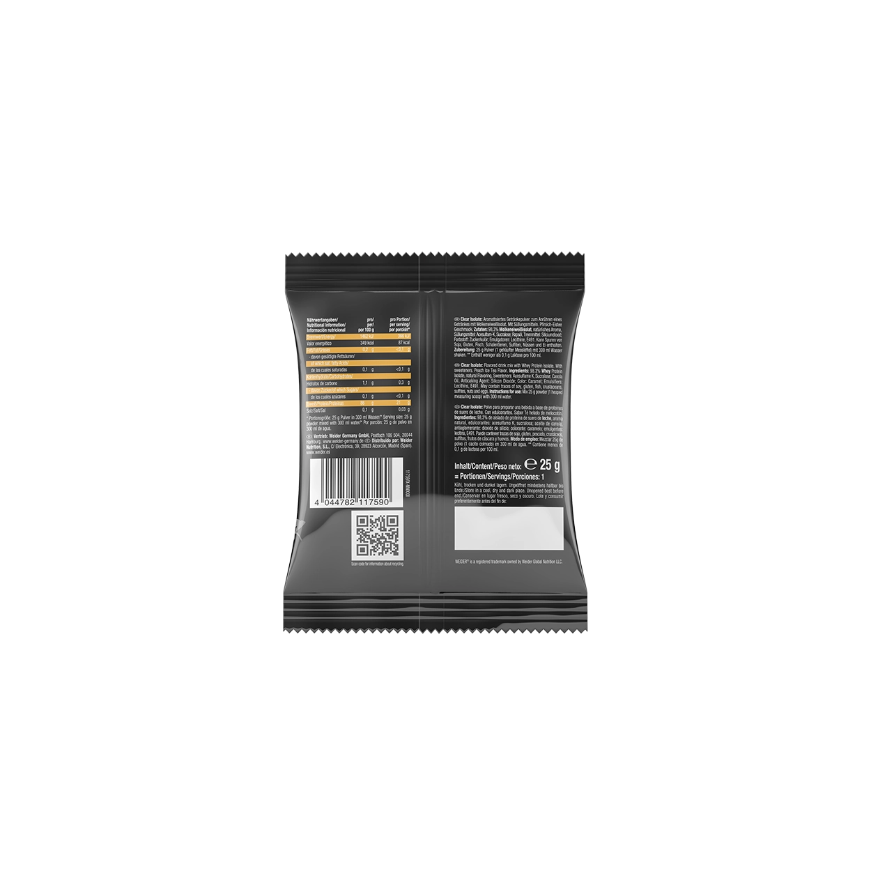 Clear Isolate bustina di prova