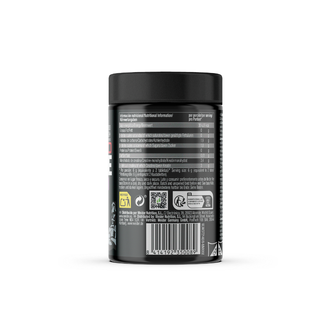 Micronized Creatine Chewable Tablets